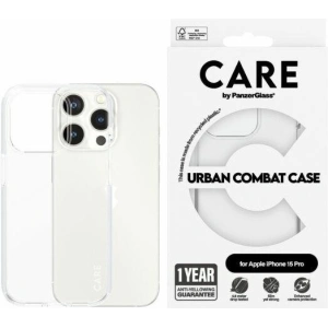 Hurtownia GSM - Etui CARE by PanzerGlass Urban Combat Case Apple iPhone 15 Pro przezroczysty/transparent - PZG672 - {ean13} - Hurt