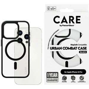 Hurtownia GSM - Etui CARE by PanzerGlass Urban Combat Case Apple iPhone 15 Pro MagSafe czarny/black - PZG674 - {ean13} - Hurt