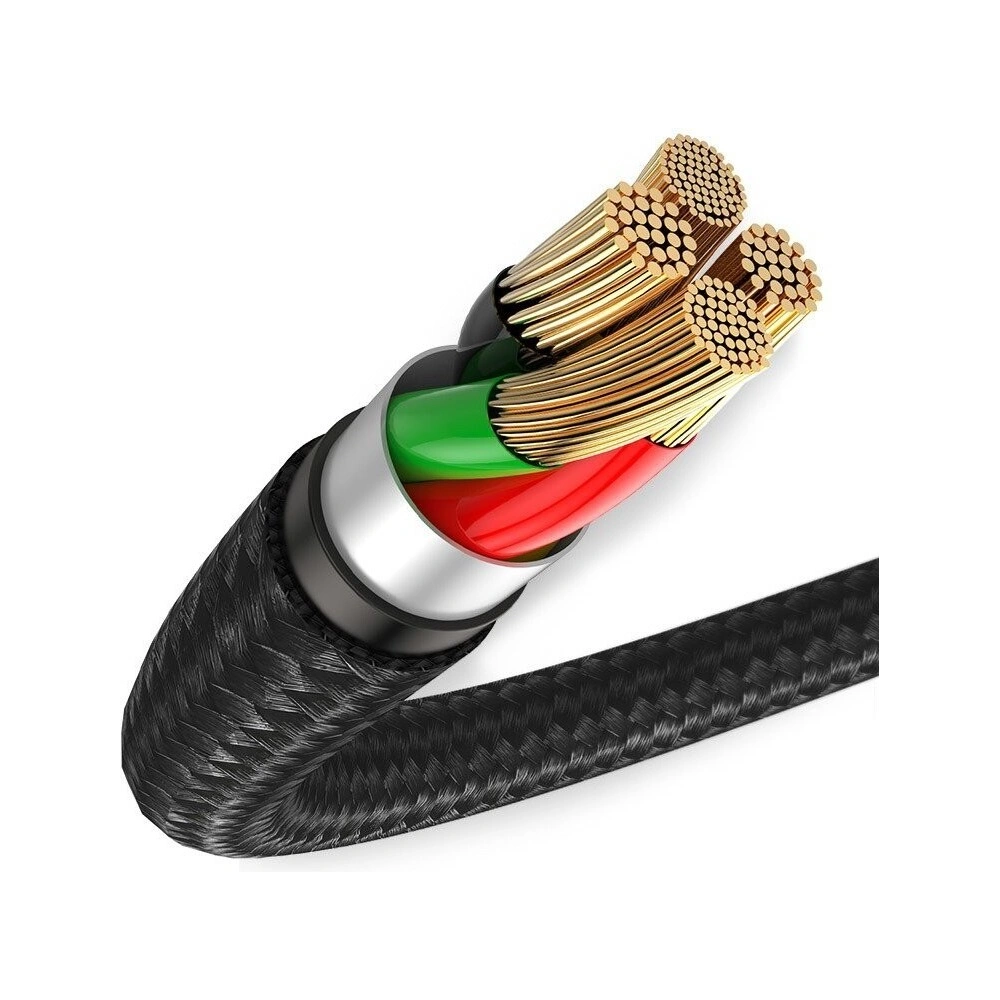 Wholesale Baseus halo data cable USB For iP 1.5A 2m Black - BSU771BLK - {ean13} - Hurt