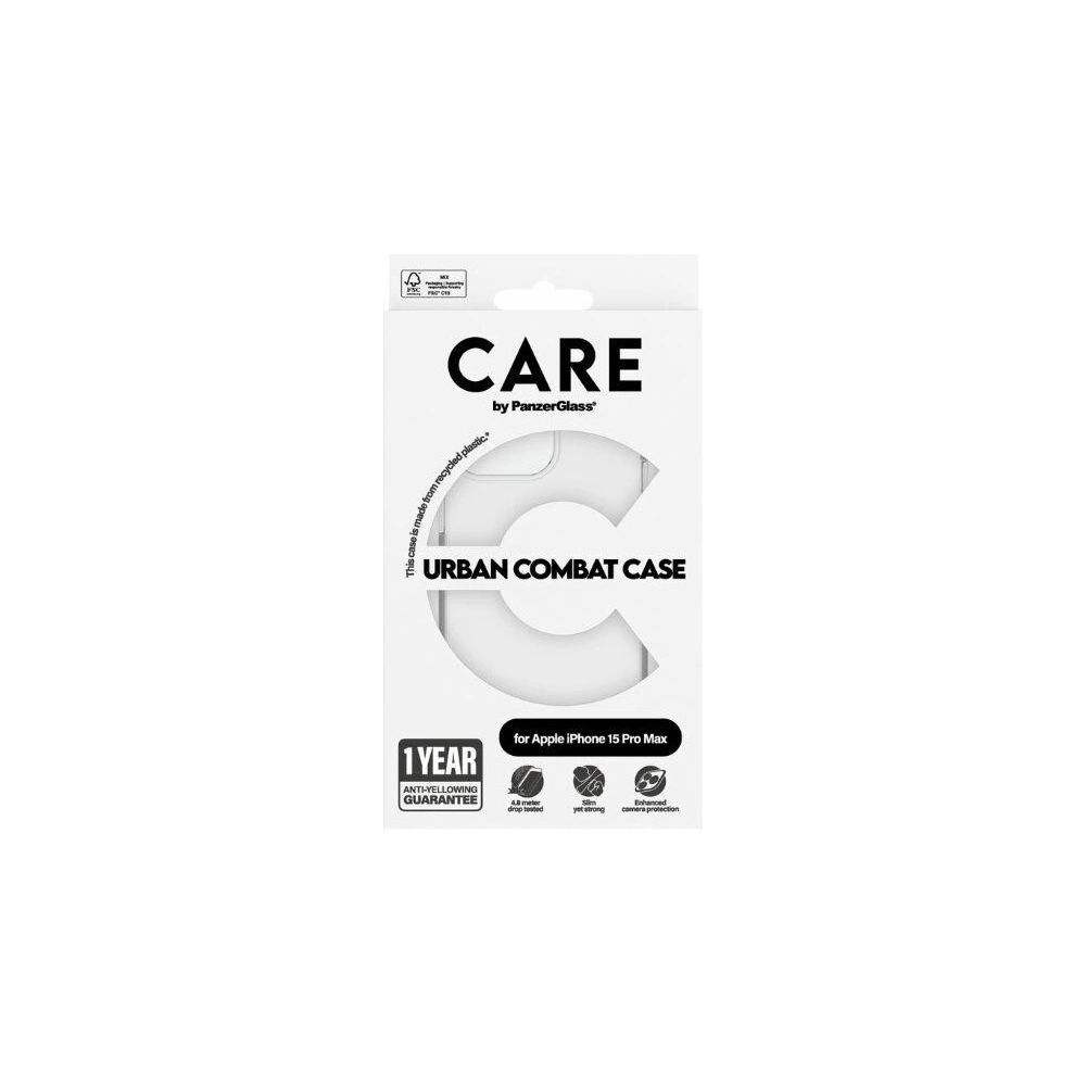 Hurtownia GSM - Etui CARE by PanzerGlass Urban Combat Case Apple iPhone 15 Pro Max transparent/transparent - PZG675 - {ean13} - Hurt