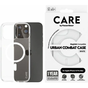 Hurtownia GSM - Case CARE von PanzerGlass Urban Combat Case Apple iPhone 15 Pro Max MagSafe weiß/white - PZG676 - {ean13} - Hurt