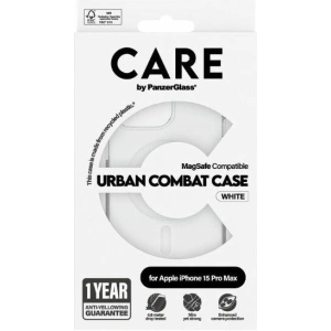 Hurtownia GSM - Case CARE von PanzerGlass Urban Combat Case Apple iPhone 15 Pro Max MagSafe weiß/white - PZG676 - {ean13} - Hurt