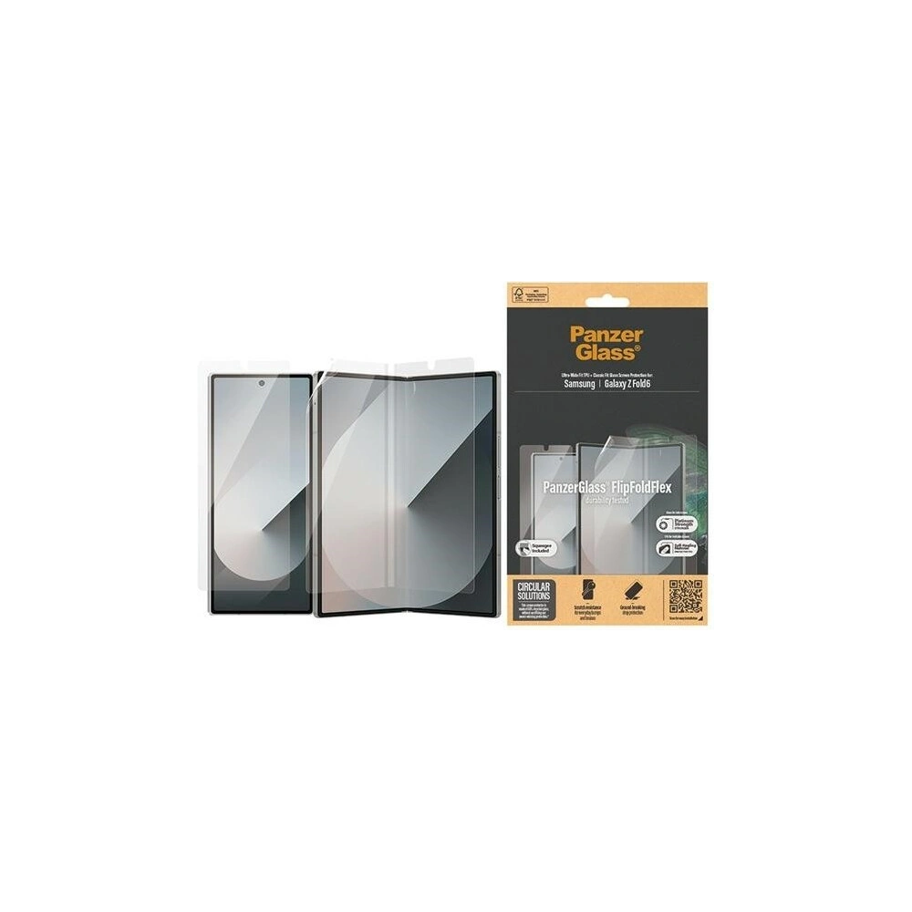 Hurtownia GSM - Set folie + sticlă PanzerGlass Bundle 2in1 Samsung Galaxy Z Fold6 Protector de ecran Ultra Wide-Fit + TPU Classic Fit - PZG679 - {ean13} - Hurt