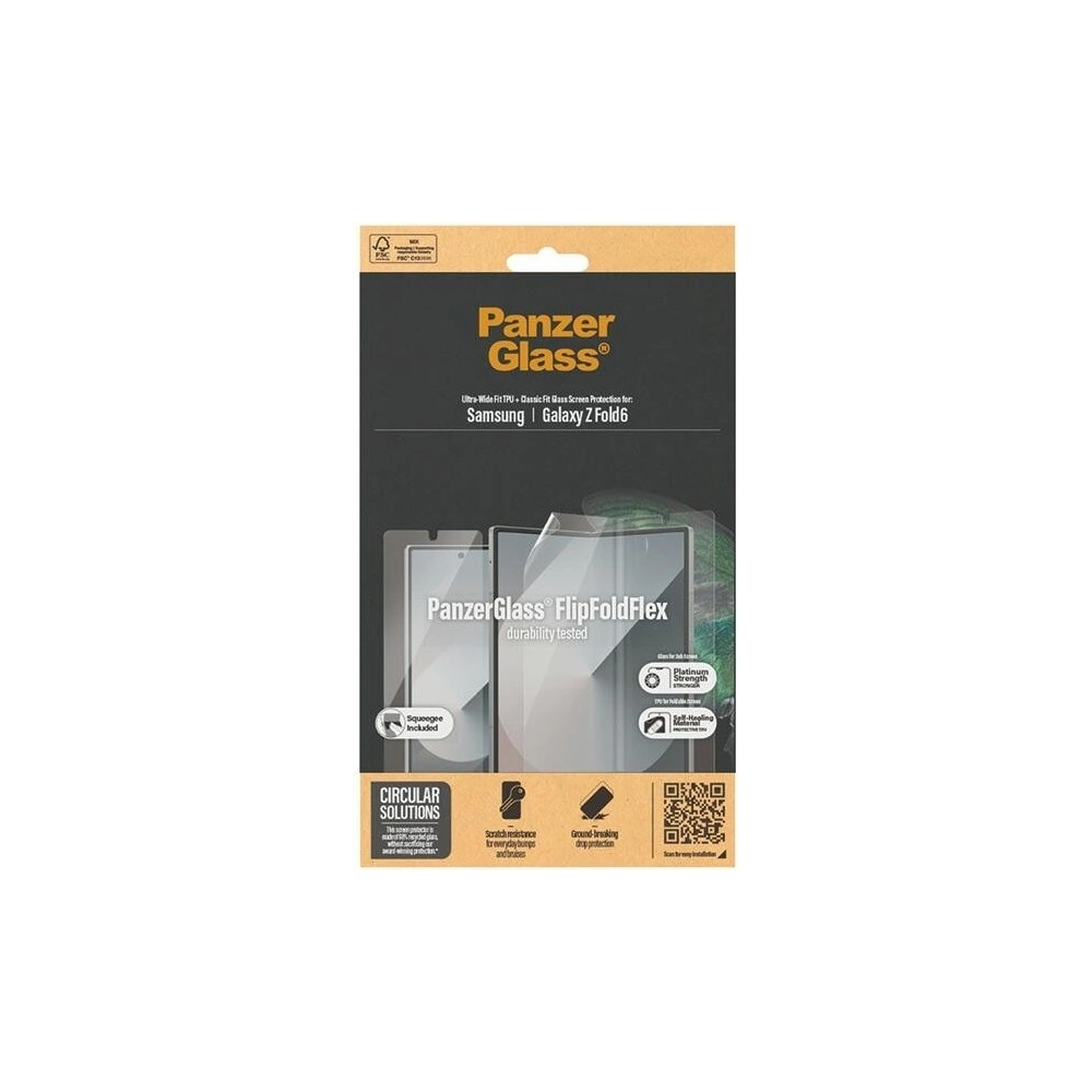 Hurtownia GSM - Set folie + sticlă PanzerGlass Bundle 2in1 Samsung Galaxy Z Fold6 Protector de ecran Ultra Wide-Fit + TPU Classic Fit - PZG679 - {ean13} - Hurt