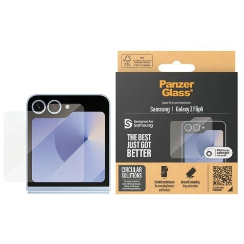 Szkło hartowane PanzerGlass Classic Fit Samsung Galaxy Z Flip6 / 7 FE Screen Protection