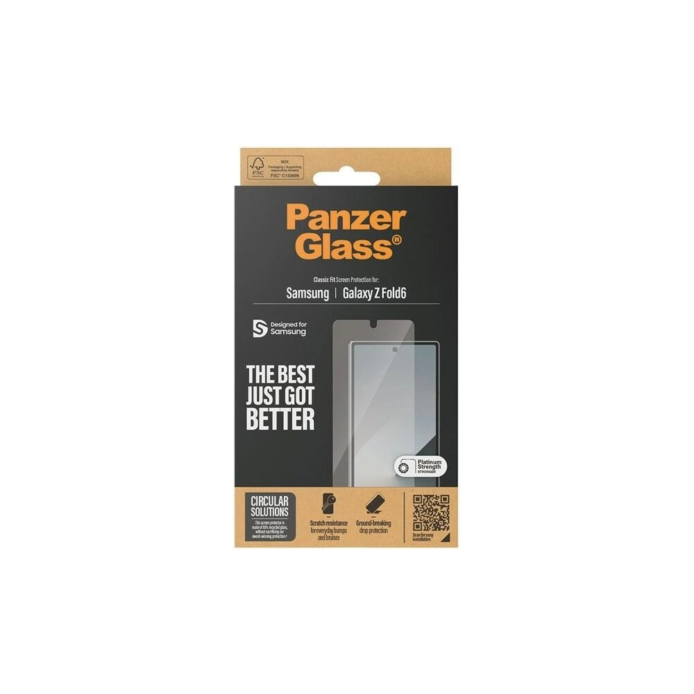 Hurtownia GSM - Sticlă securizată PanzerGlass Classic Fit Samsung Galaxy Z Fold6 Protecție pentru ecran - PZG681 - {ean13} - Hurt