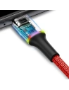 Wholesale Lightning LED Light Baseus Halo Cable 2.4A 0.5m Red - BSU772RED - {ean13} - Hurt