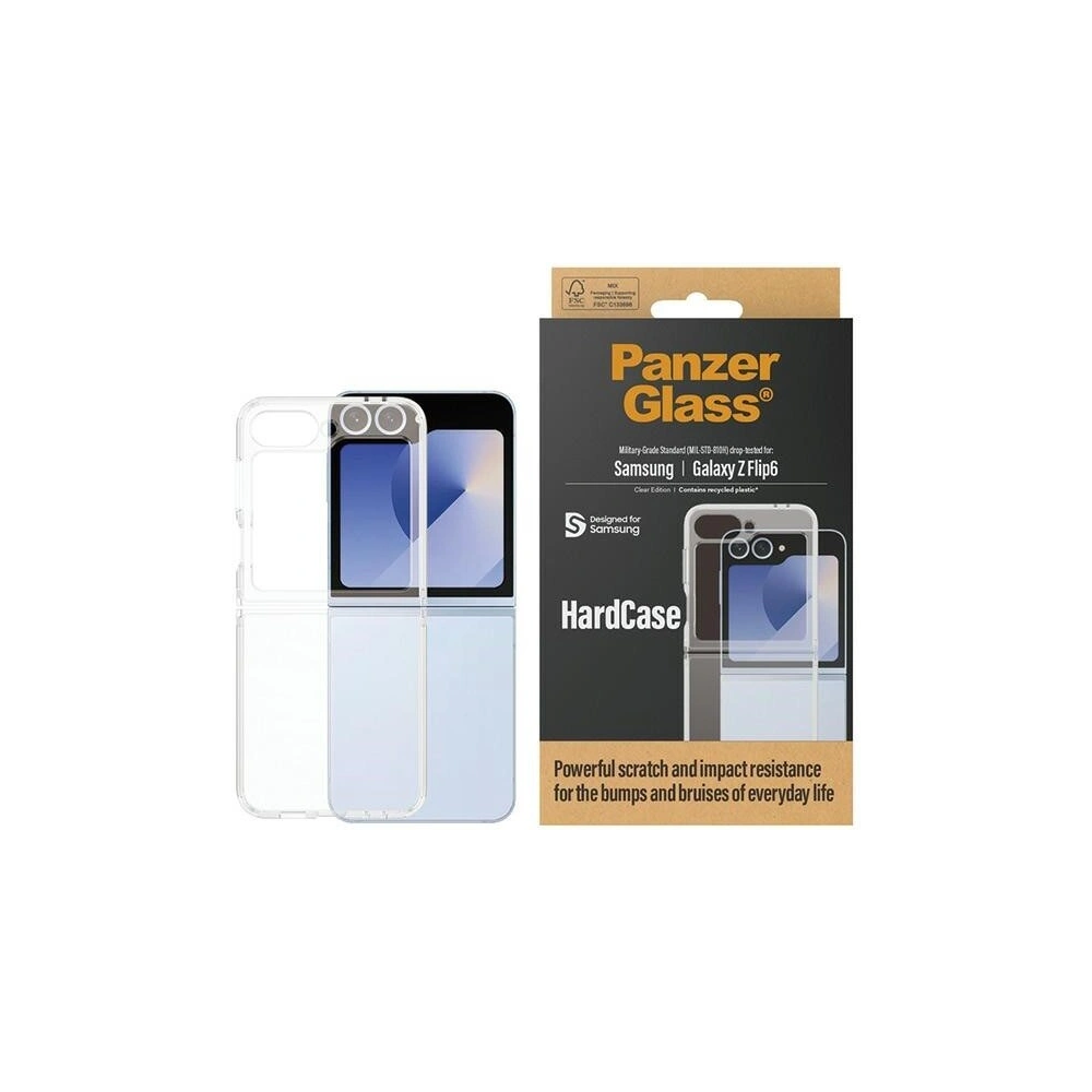 Wholesale PanzerGlass HardCase Samsung Galaxy Z Flip6 clear - PZG683 - {ean13} - Hurt