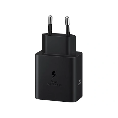 Ładowarka sieciowa Samsung EP-T4511XBEGEU USB-C PD 45W + kabel USB-C / USB-C 3A 1.8m Super Fast Charge czarny/black