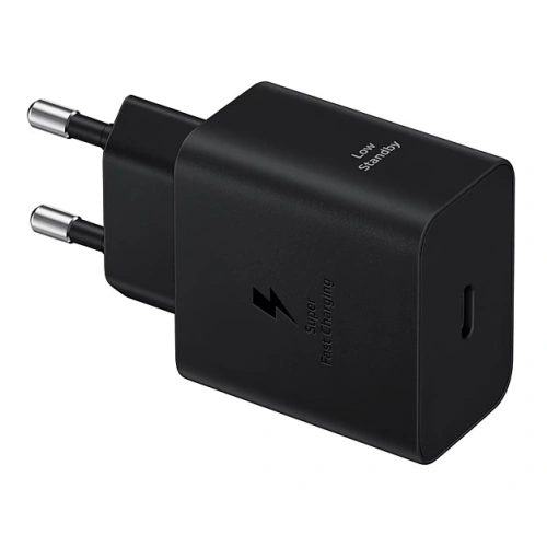Ładowarka sieciowa Samsung EP-T4511XBEGEU USB-C PD 45W + kabel USB-C / USB-C 3A 1.8m Super Fast Charge czarny/black