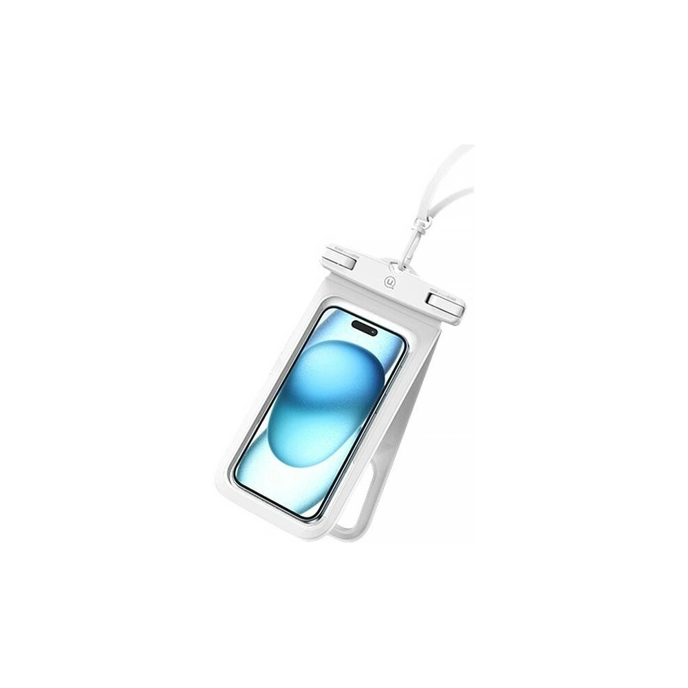 Hurtownia GSM - Univerzální dvojité voděodolné pouzdro 6.7" USAMS IP68 bílé/white - USA1138 - {ean13} - Hurt