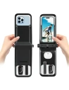 Hurtownia GSM - Uniwersalne podwójne etui wodoodporne 6.7" USAMS IP68 biały/white - USA1138 - {ean13} - Hurt