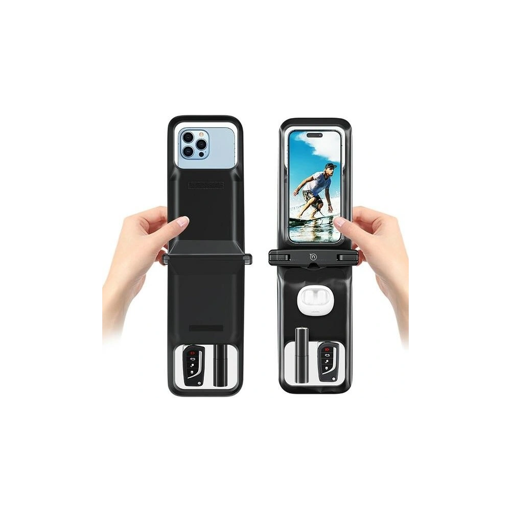 Hurtownia GSM - Uniwersalne podwójne etui wodoodporne 6.7" USAMS IP68 biały/white - USA1138 - {ean13} - Hurt