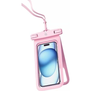 Hurtownia GSM - Husă universală dublă rezistentă la apă 6.7" USAMS IP68 roz/pink - USA1140 - {ean13} - Hurt