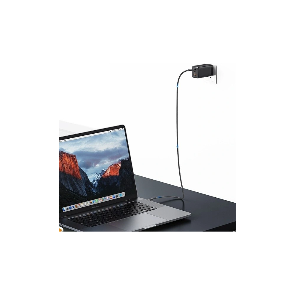 Hurtownia GSM - Kabel USAMS USB-C / USB-C 240W 1.2m série SY tarnish - USA1141 - {ean13} - Hurt