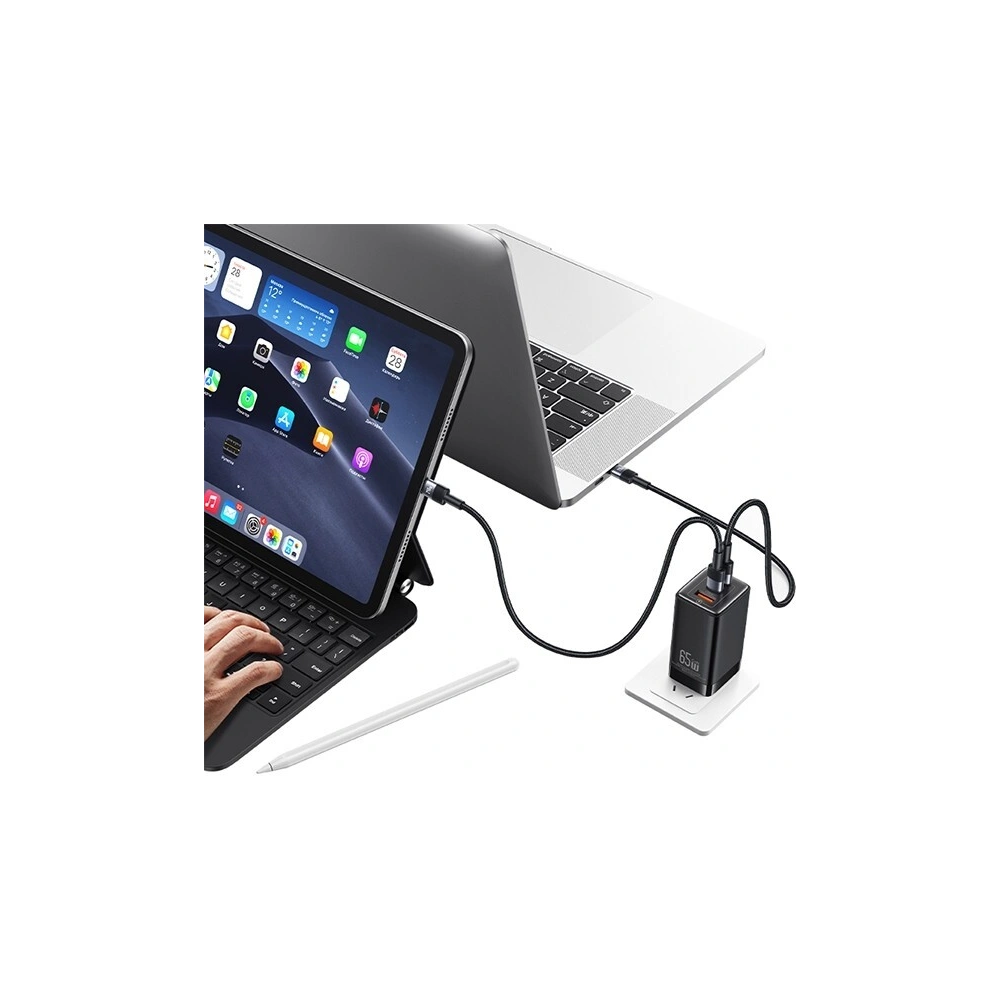 Hurtownia GSM - Kabel USAMS USB-C / USB-C 240W 1.2m série SY tarnish - USA1141 - {ean13} - Hurt