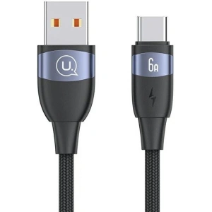 Hurtownia GSM - Cablu USAMS U85 USB-A / USB-C 6A 2m Încărcare rapidă negru/black - USA1143 - {ean13} - Hurt