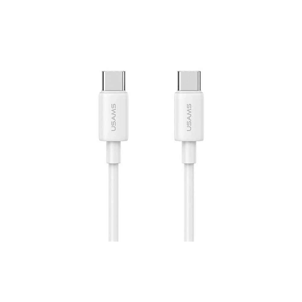 Hurtownia GSM - Ładowarka sieciowa USAMS CC226 T65 PD 20W Fast Charging + kabel USB-C / USB-C 60W biały/white - USA1144 - {ean13} - Hurt
