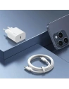 Hurtownia GSM - Ładowarka sieciowa USAMS CC226 T65 PD 20W Fast Charging + kabel USB-C / USB-C 60W biały/white - USA1144 - {ean13} - Hurt