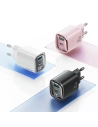Hurtownia GSM - Nabíječka USAMS CC229 USB-A, USB-C 30W GaN Rychlé nabíjení XC Series bílá/bílá - USA1145 - {ean13} - Hurt