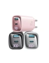Hurtownia GSM - Síťová nabíječka USAMS CC229 USB-A, USB-C 30W GaN rychlé nabíjení XC Series černá/black - USA1146 - {ean13} - Hurt