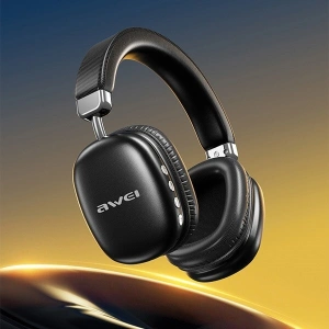 Hurtownia GSM - AWEI AT7 Bluetooth vezeték nélküli fejhallgató fekete - AWEI210 - {ean13} - Hurt