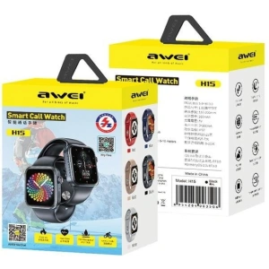 Chytré hodinky AWEI H15 černé/black