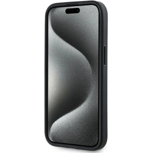 Hurtownia GSM - Case Karl Lagerfeld KLHCP14SPQDSMGK Apple iPhone 14 / 15 / 13 Hardcase Diagonal Quilted Script schwarz/black - KLD2120 - {ean13} - Hurt