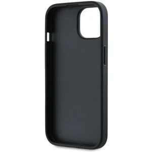 Hurtownia GSM - Case Karl Lagerfeld KLHCP14SPQDSMGK Apple iPhone 14 / 15 / 13 Hardcase Diagonal Quilted Script schwarz/black - KLD2120 - {ean13} - Hurt