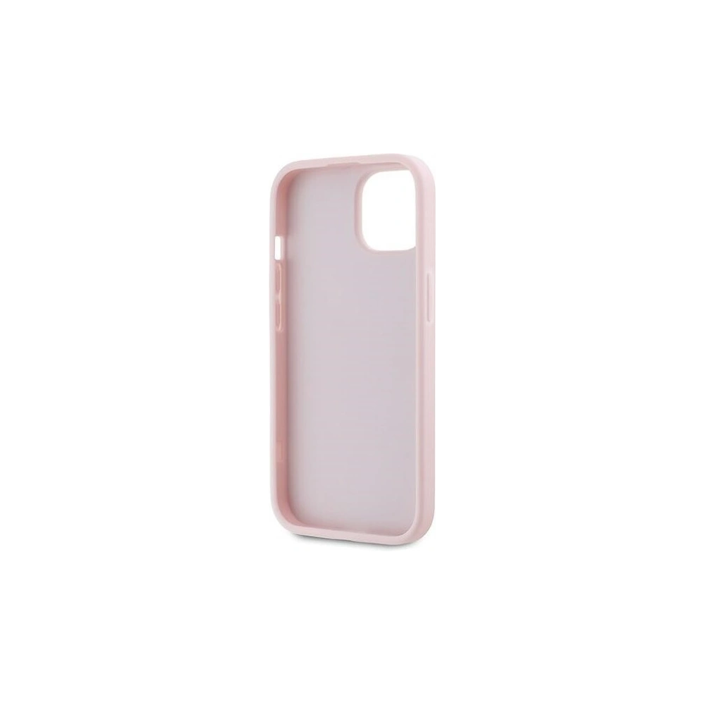 Wholesale Karl Lagerfeld KLHCP14SPQDSMGP Apple iPhone 14 / 15 / 13 hardcase Diagonal Quilted Script pink - KLD2121 - {ean13} - Hurt