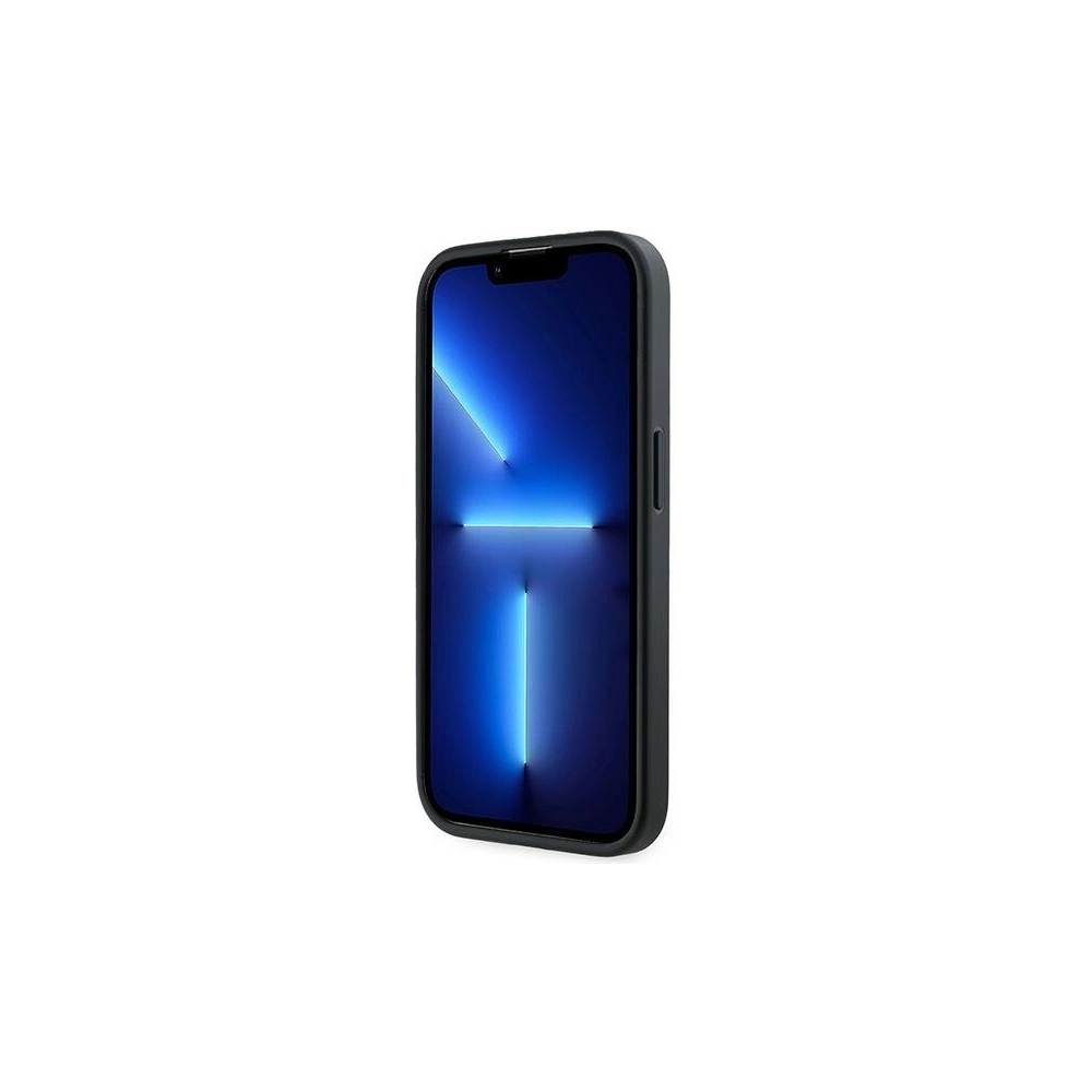 Hurtownia GSM - Etui Karl Lagerfeld KLHCP14XPQDSMGK Apple iPhone 14 Pro Max kemény tok Diagonális Steppelt Írás fekete/black - KLD2122 - {ean13} - Hurt
