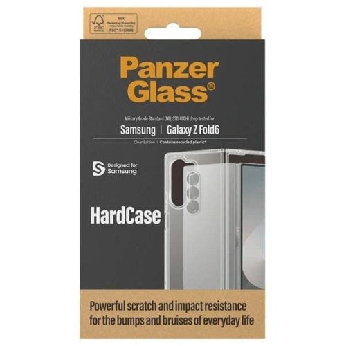 Etui PanzerGlass HardCase Samsung Galaxy Z Fold6 przezroczyste