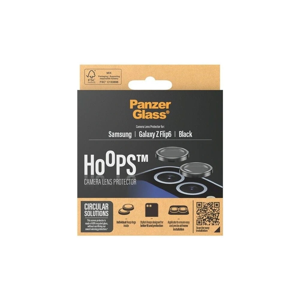 Hurtownia GSM - Sticlă pentru obiectivul aparatului PanzerGlass Hoops Camera Samsung Galaxy Z Flip6 - PZG685 - {ean13} - Hurt