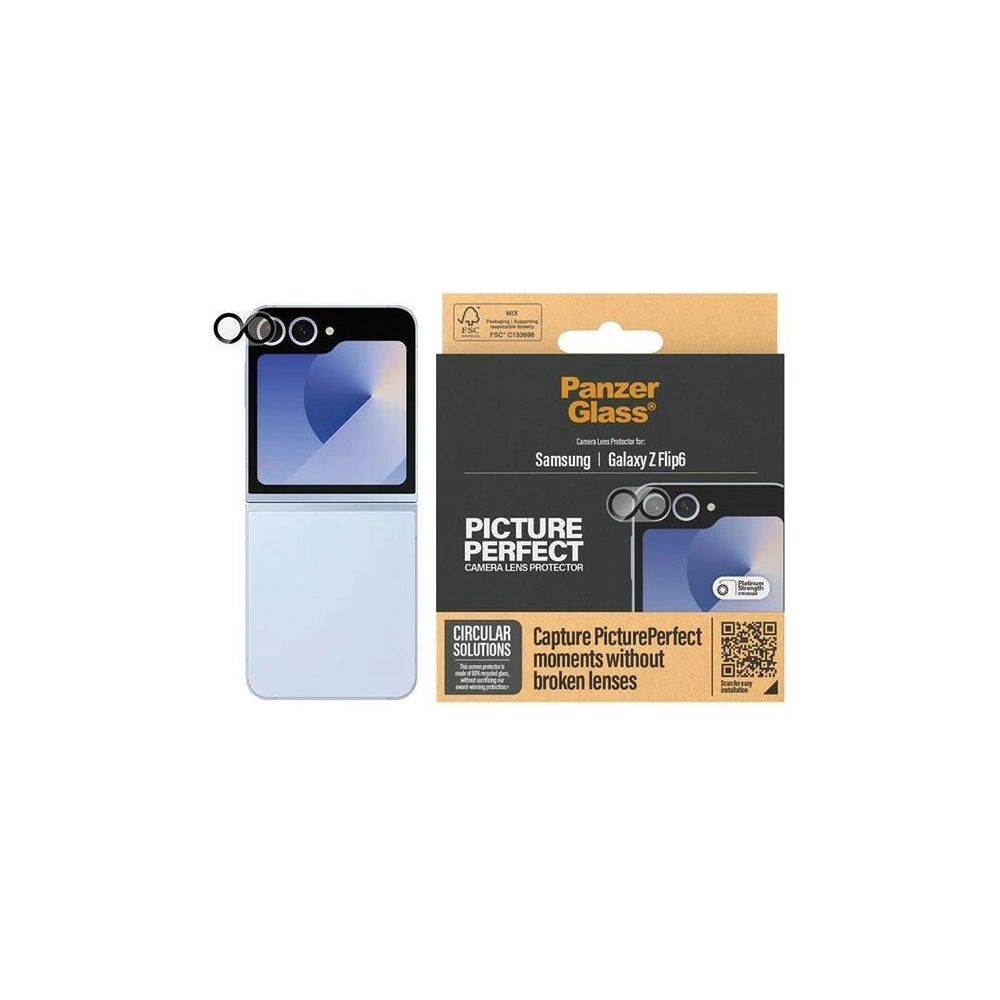 Hurtownia GSM - Osłona na obiektywu aparatu PanzerGlass Picture Perfect Samsung Galaxy Z Flip6 - PZG687 - {ean13} - Hurt