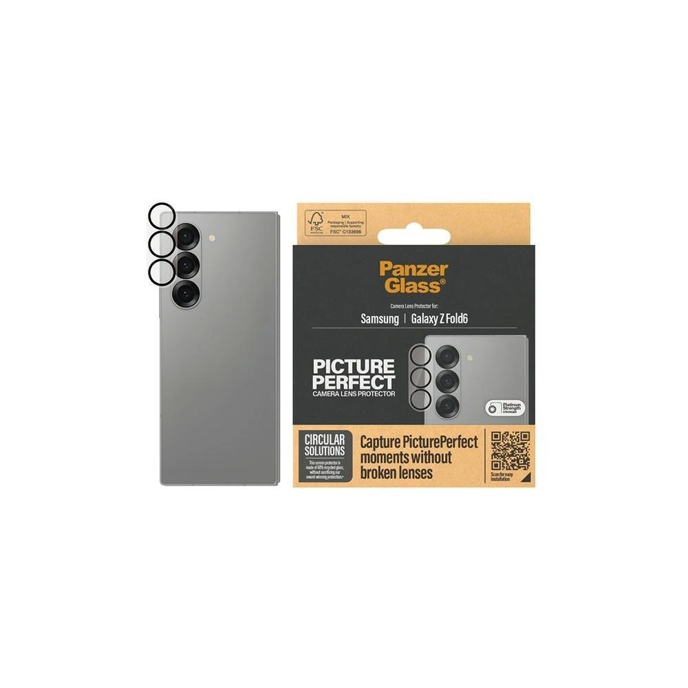 Hurtownia GSM - Osłona na obiektywu aparatu PanzerGlass Picture Perfect Samsung Galaxy Z Fold6 - PZG688 - {ean13} - Hurt