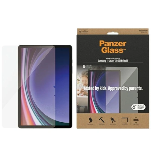 Szkło hartowane PanzerGlass Ultra-Wide Fit Samsung Tab S9 / S9 FE - Galaxy Tab S9 - PanzerGlass