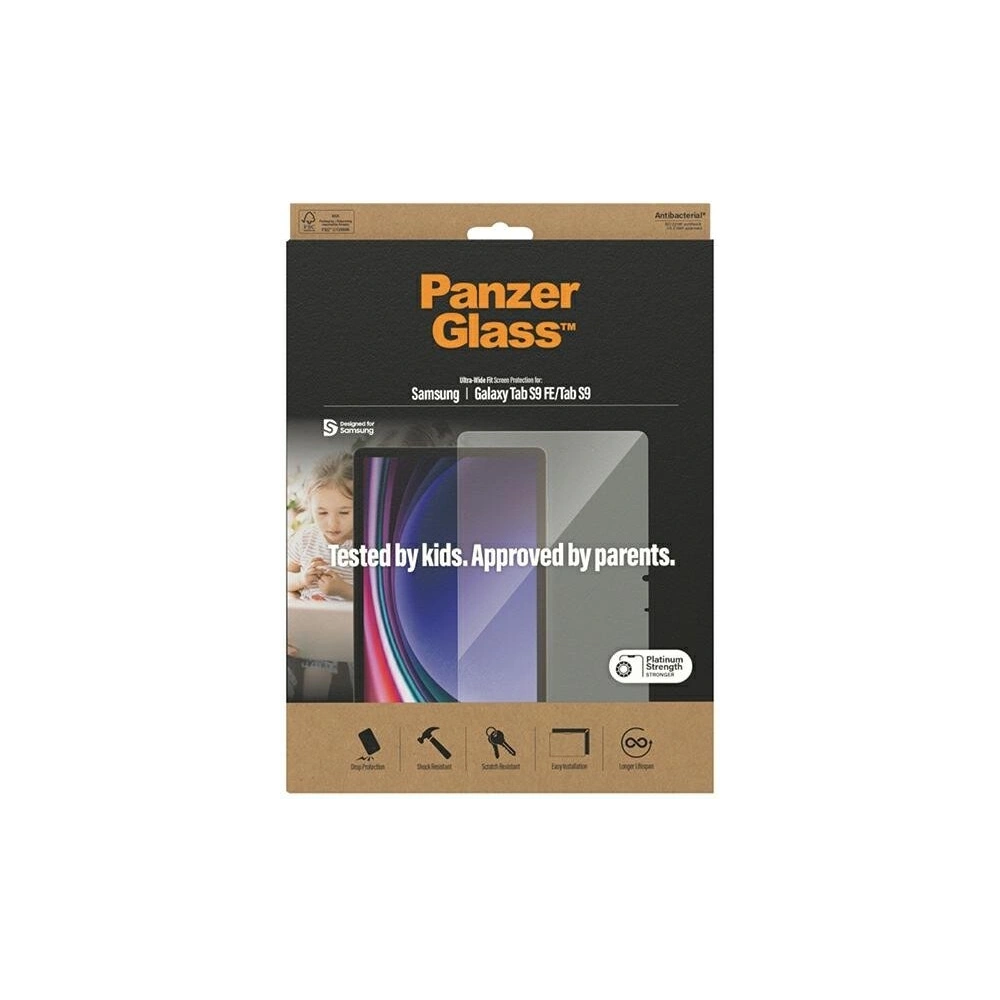 Hurtownia GSM - Tvrzené sklo PanzerGlass Ultra-Wide Fit Samsung Tab S9 / S9 FE - PZG689 - {ean13} - Hurt
