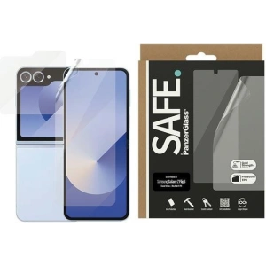 Hurtownia GSM - Satz Folie + Glas SAFE von PanzerGlass Bundle 2in1 Samsung Galaxy Z Flip6 Bildschirmschutz Ultra Wide-Fit + TPU Classic Fit - PZG690 - {ean13} - Hurt