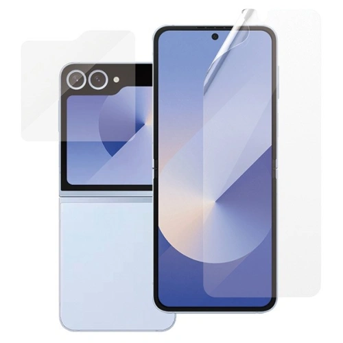 Zestaw folia + szkło SAFE by PanzerGlass Bundle 2in1 Samsung Galaxy Z Flip6 / 7 FE  Screen Protector Ultra Wide-Fit + TPU Classic Fit