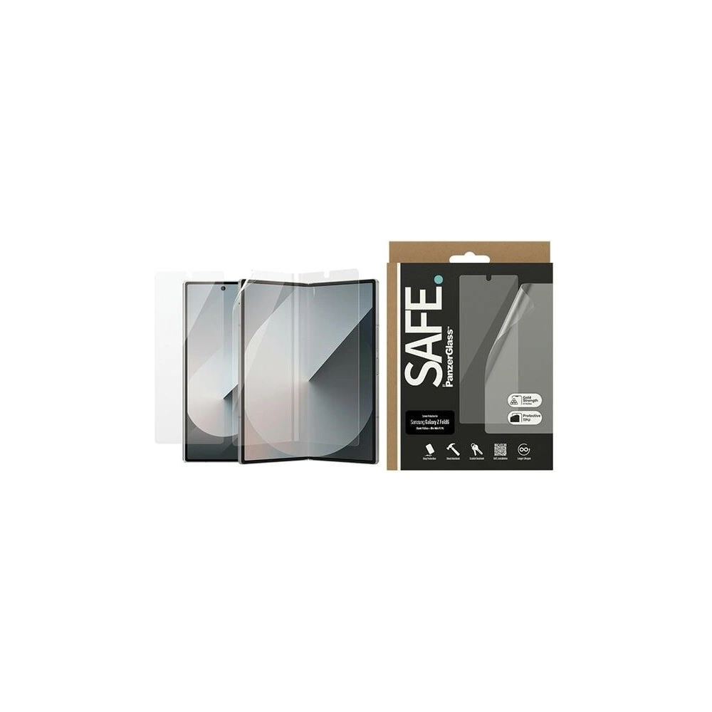 Wholesale SAFE by PanzerGlass Bundle 2in1 Samsung Galaxy Z Fold6 Screen Protector Ultra Wide-Fit + TPU Classic Fit - PZG693 - {ean13} - Hurt