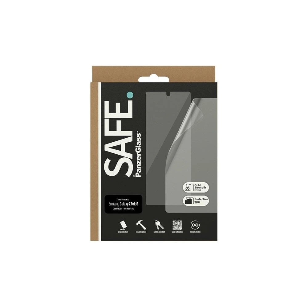Hurtownia GSM - Zestaw folia + szkło SAFE by PanzerGlass Bundle 2in1 Samsung Galaxy Z Fold6 Screen Protector Ultra Wide-Fit + TPU Classic Fit - PZG693 - {ean13} - Hurt