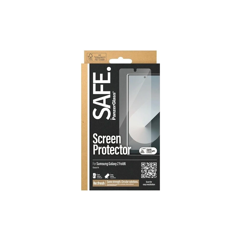 Hurtownia GSM - Szkło hartowane SAFE by PanzerGlass Samsung Galaxy Z Fold6 Screen Protection Classic Fit - PZG695 - {ean13} - Hurt