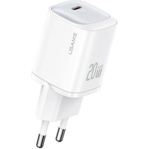 Hurtownia GSM - USAMS CC248 USB-C 20W GaN Gyors Töltő HC Sorozat fehér/white - USA1148 - {ean13} - Hurt