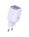 Ładowarka sieciowa USAMS CC248 USB-C 20W GaN Fast Charging HC Series fioletowy/purple