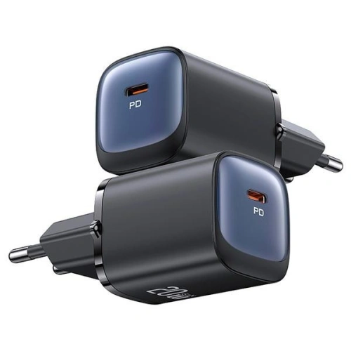 Ładowarka sieciowa USAMS CC248 USB-C 20W GaN Fast Charging HC Series fioletowy/purple