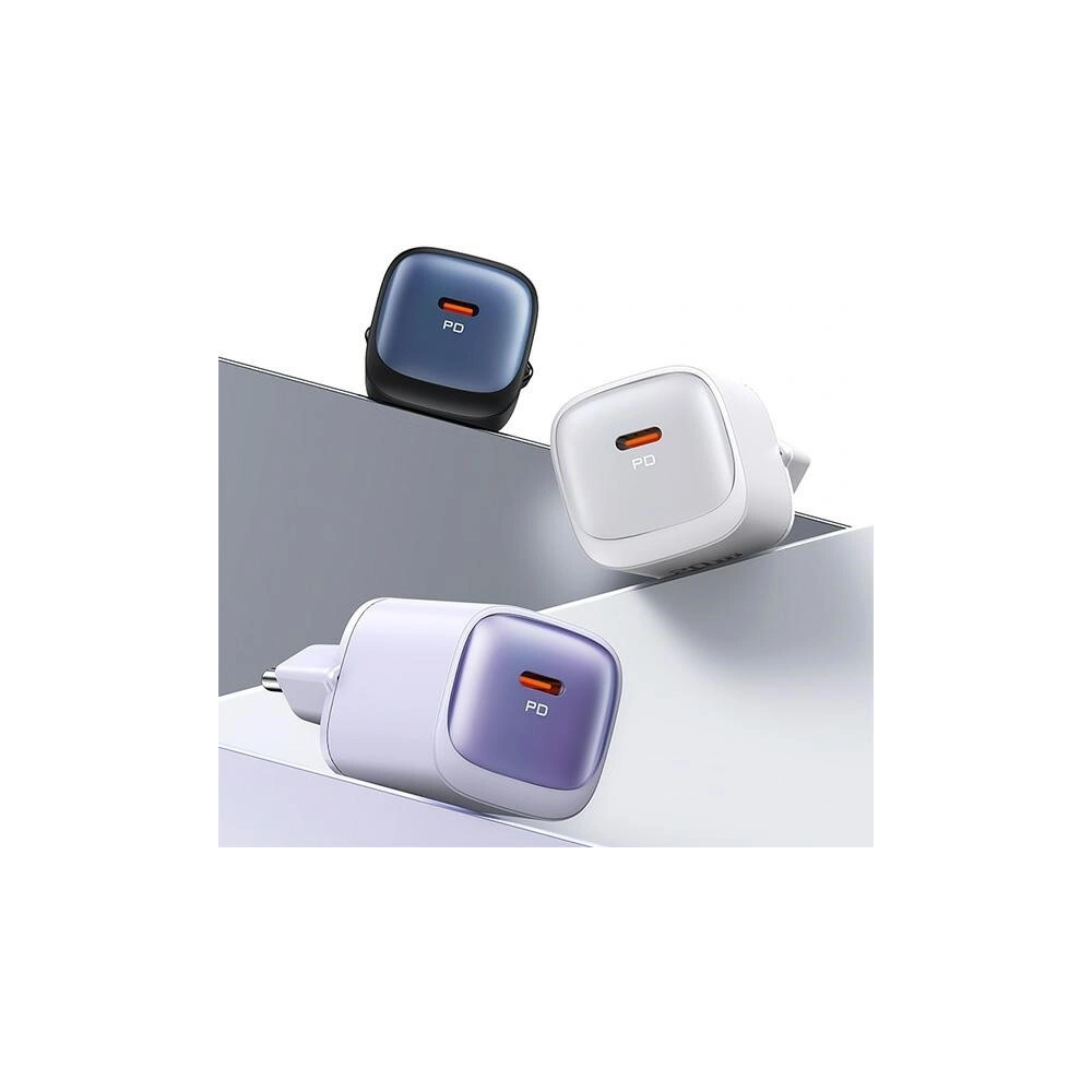 Hurtownia GSM - Ładowarka sieciowa USAMS CC251 USB-C 30W GaN Fast Charging HC Series biały/white - USA1151 - {ean13} - Hurt