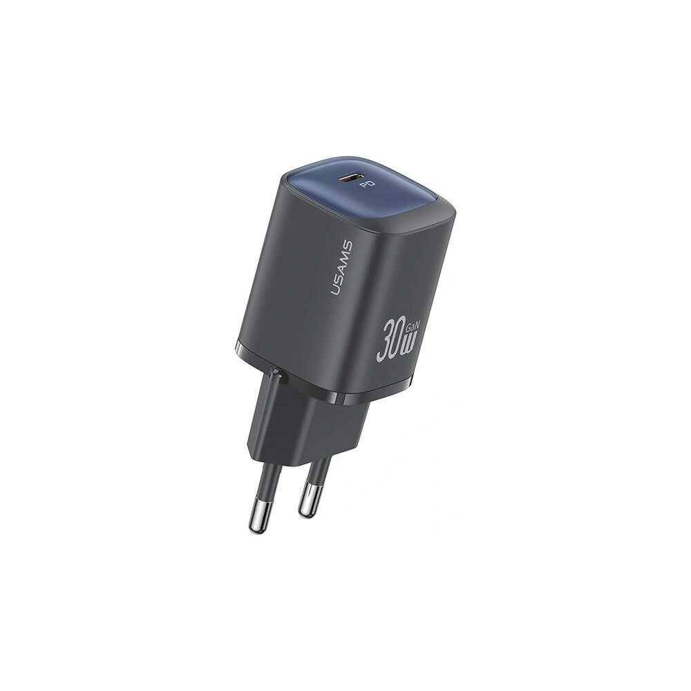 Hurtownia GSM - Ładowarka sieciowa USAMS CC251 USB-C 30W GaN Fast Charging HC Series czarny/black - USA1152 - {ean13} - Hurt