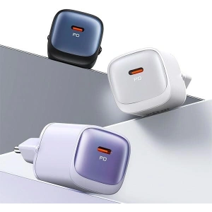 Hurtownia GSM - USAMS CC251 USB-C 30W GaN Gyors Töltő HC Sorozat fekete - USA1152 - {ean13} - Hurt