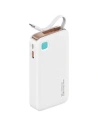 Powerbank USAMS 10000 mAh PD 20W Încărcare Rapidă Seria XY + cablu USB-C alb