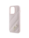 Hurtownia GSM - Etui Karl Lagerfeld KLHCP14XPQDSMGP Apple iPhone 14 Pro Max hardcase Diagonal Quilted Script roz/roz - KLD2123 - {ean13} - Hurt
